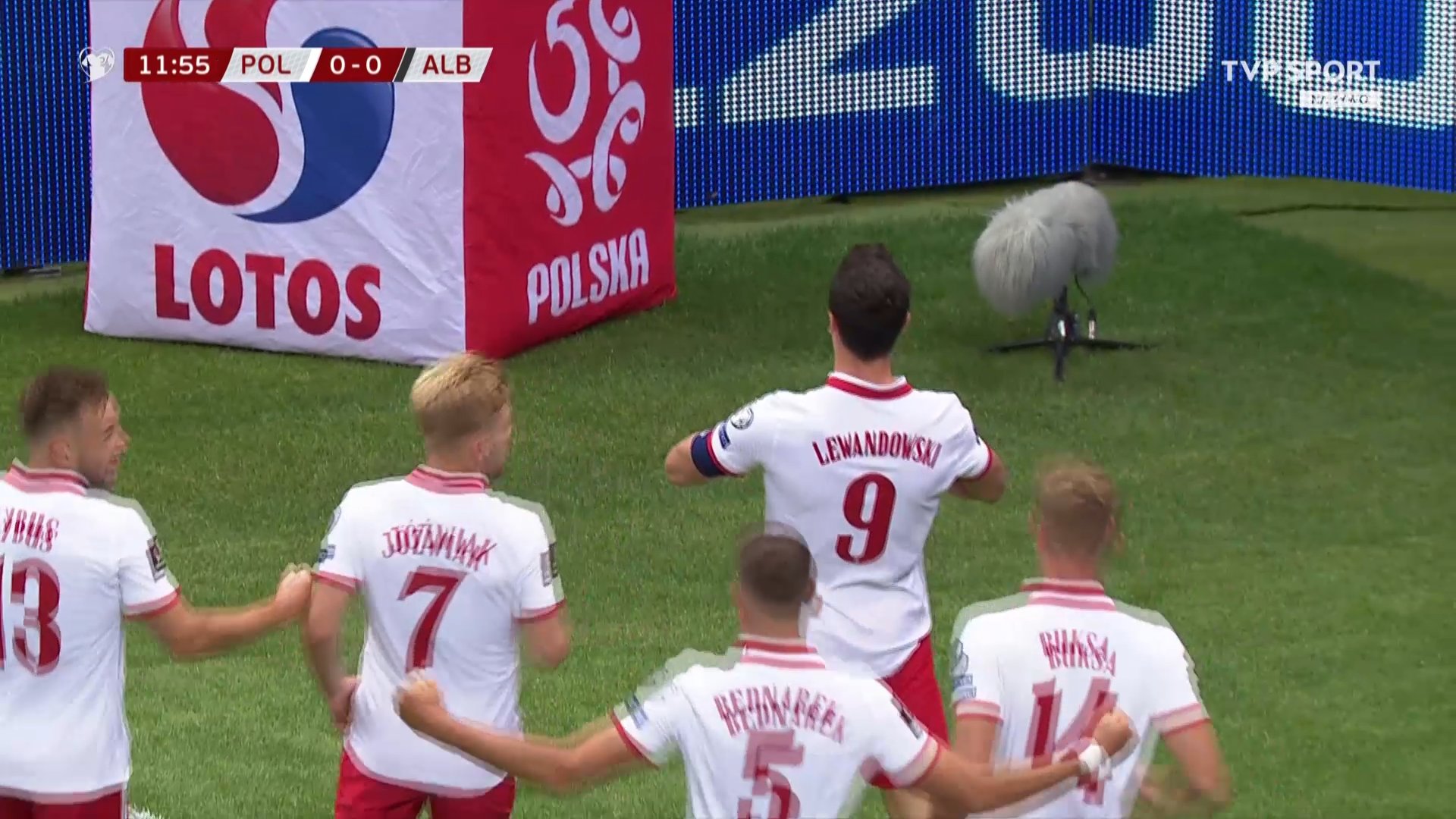 Tak Robert Lewandowski zdobył gola w meczu z Albanią! "Moder znowu Talking" [WIDEO]