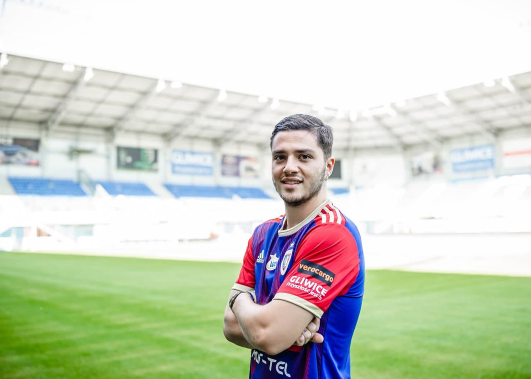Obrońca Piasta Gliwice ocenił poziom Ekstraklasy. "Jestem zaskoczony. Nie wiedziałem, czego się spodziewać"