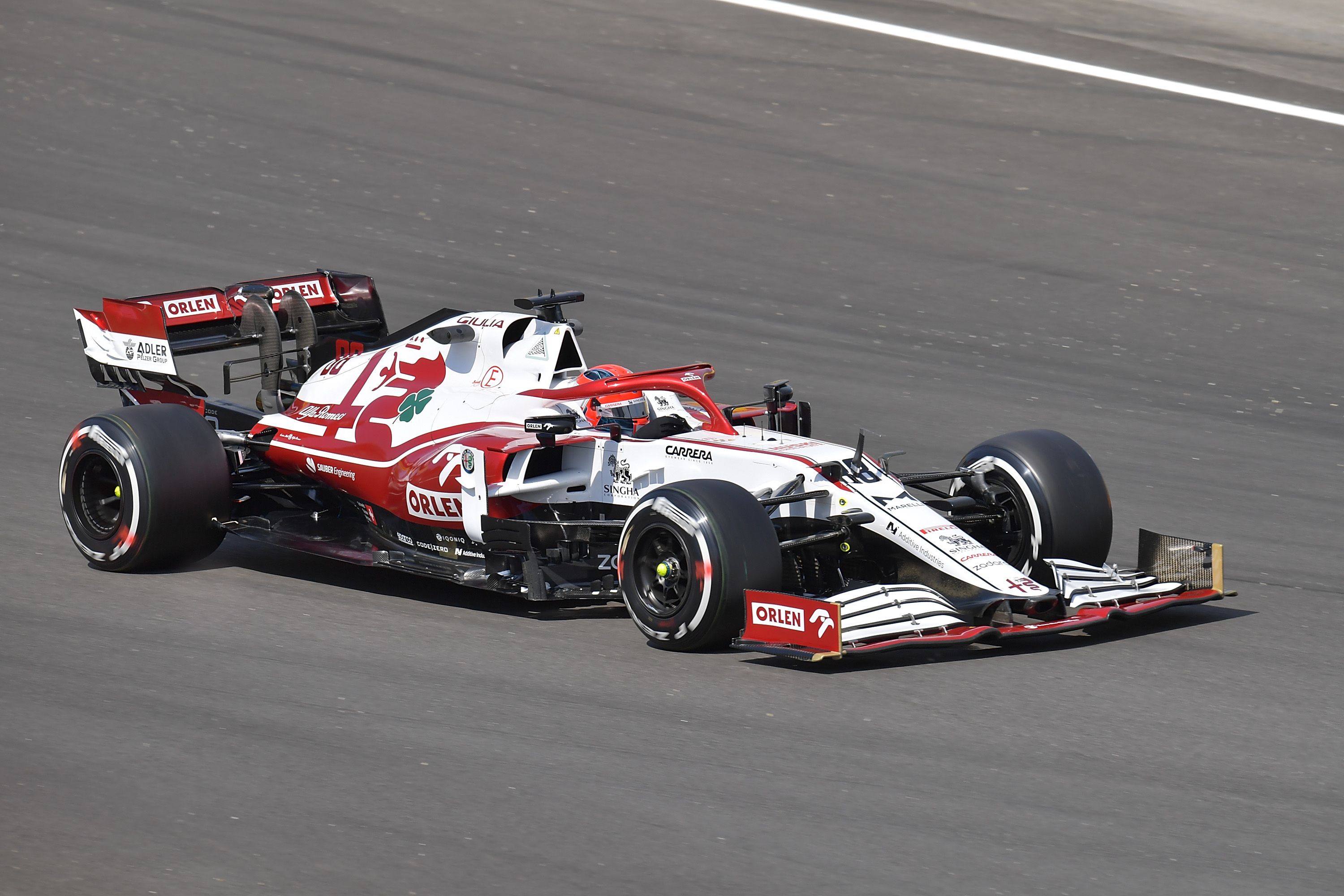Robert Kubica po treningu przed GP Włoch. Polak szybszy od czterech kierowców