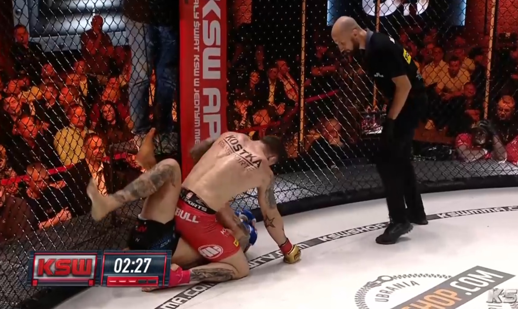 Roberto Soldić pozostał mistrzem KSW! "Robocop" efektownie rozbił rywala [WIDEO]