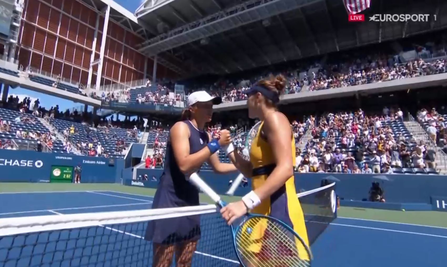 Ćwierćfinał US Open uciekł Idze Świątek. Świetna gra nie wystarczyła na mistrzynię olimpijską