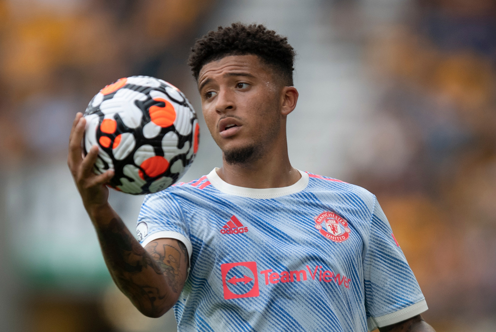 Media: Manchester United wycenił Jadona Sancho. Erik ten Hag chce pozbyć się piłkarza