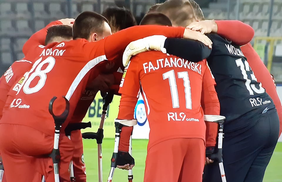 Medal dla reprezentacji Polski w amp futbolu! Biało-czerwoni wygrali mecz o trzecie miejsce [WIDEO]