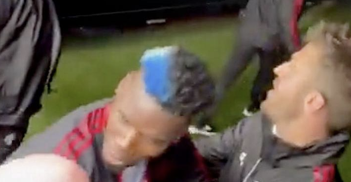 Tak Paul Pogba zareagował na wyzwiska z trybun. Nietypowe zachowanie piłkarza Manchesteru United [WIDEO]