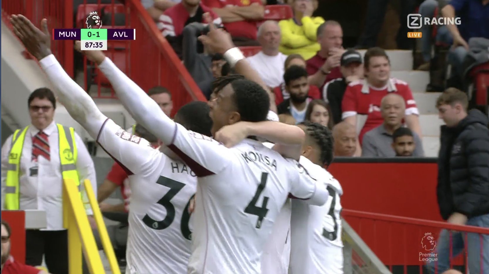 Sensacja na Old Trafford! Pudło Fernandesa z rzutu karnego, Aston Villa pokonała Manchester United [WIDEO]