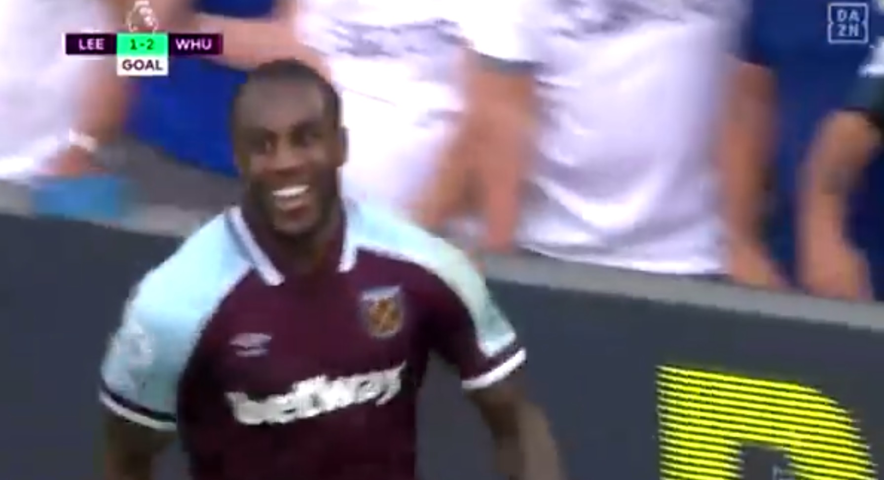 Asysta Mateusza Klicha w "polskim meczu" Premier League. West Ham wyrwał zwycięstwo nad Leeds [WIDEO]