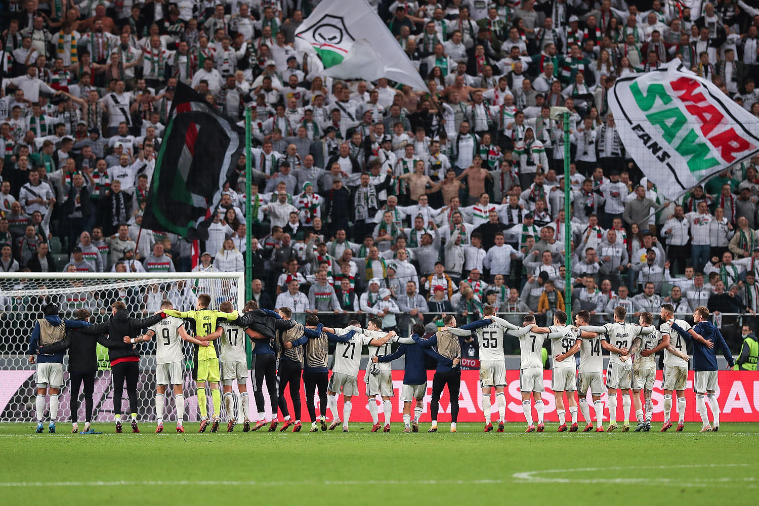"Bezlitośnie wrogo nastawieni kibice". Leicester City pod wrażeniem atmosfery na stadionie Legii