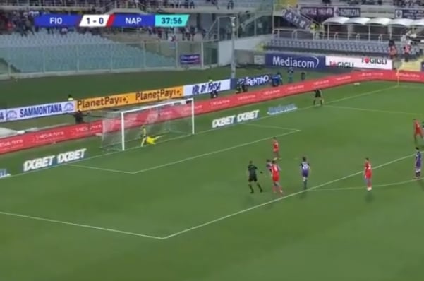 Bartłomiej Drągowski obronił karnego Lorenzo Insigne! Napoli jednak i tak strzeliło gola [WIDEO]
