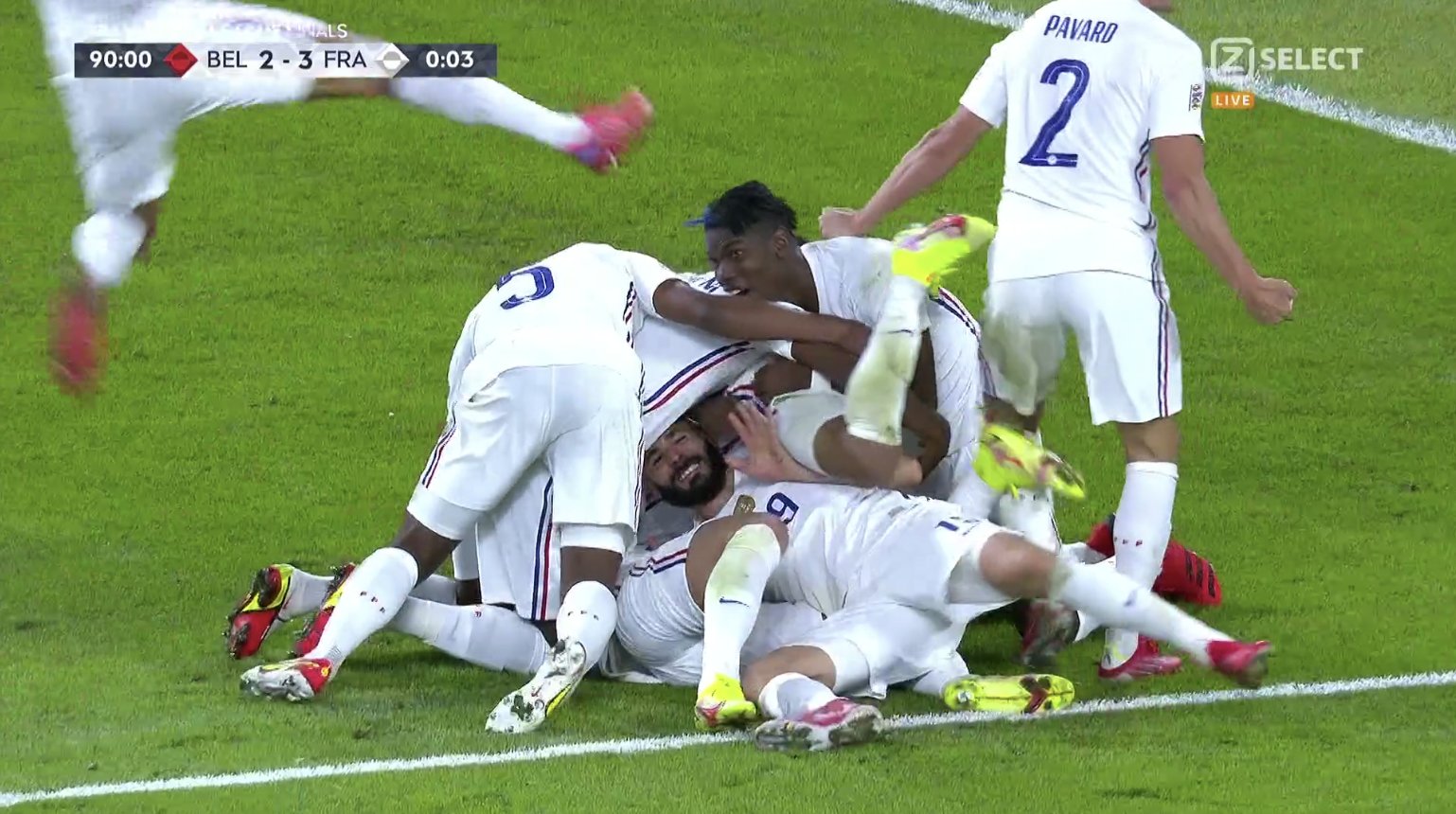 Cudowny spektakl w Lidze Narodów! Francja przegrywała z Belgią 0:2, ale wyszarpała awans do finału! [WIDEO]