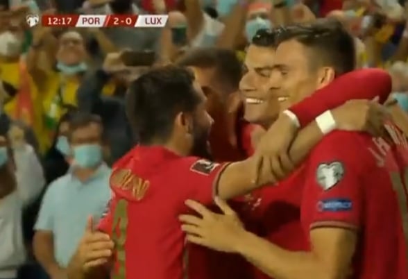 Cristiano Ronaldo znów błysnął! Hat-trick Portugalczyka, Dania z awansem na mundial [WIDEO]