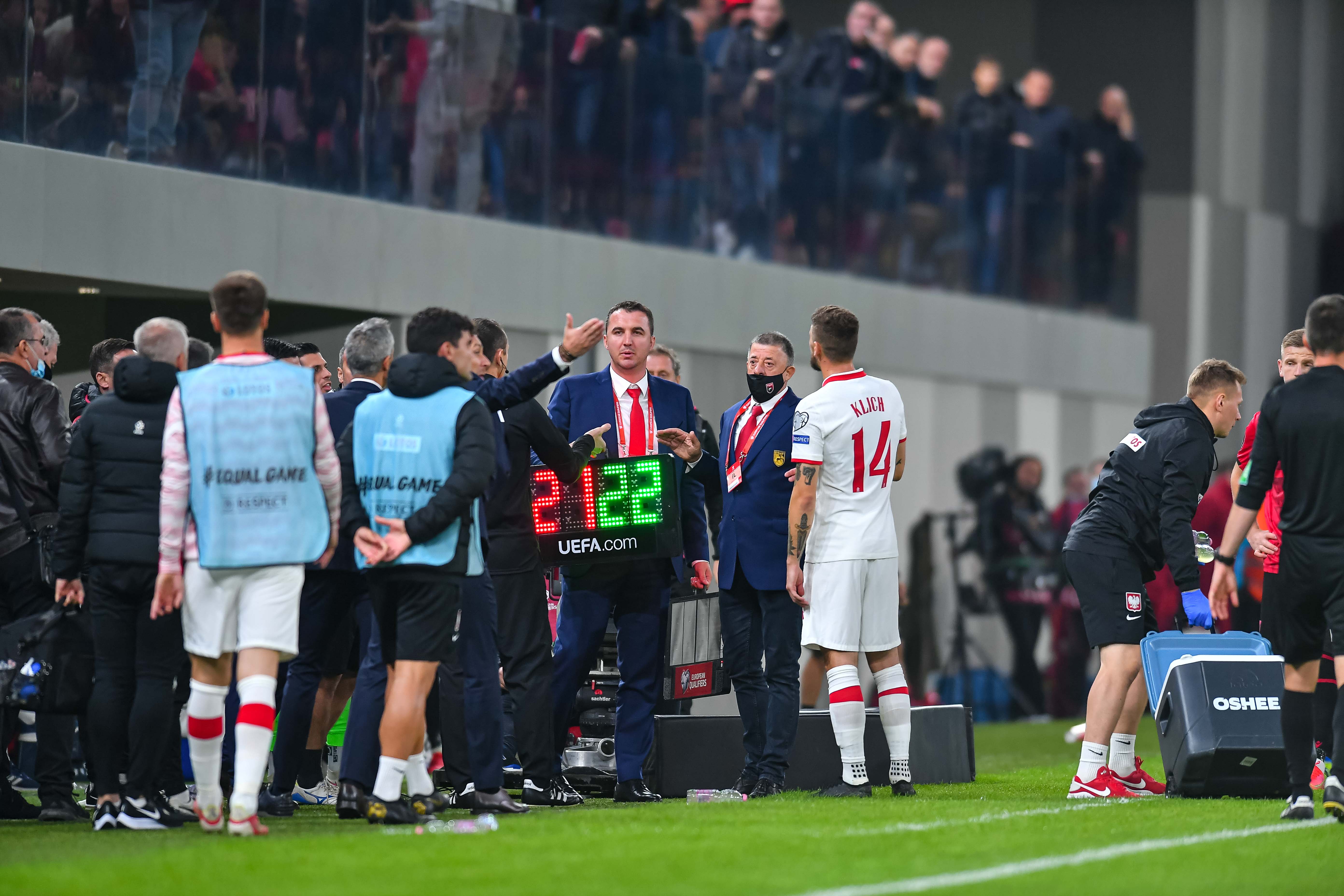 Albańskie media oceniły mecz z Polską. Tak skomentowano zachowanie kibiców