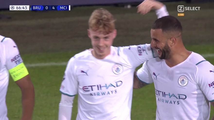 Pewne zwycięstwo Manchesteru City, wejście smoka nastolatka! "Obywatele" nie dali szans Club Brugge [WIDEO]