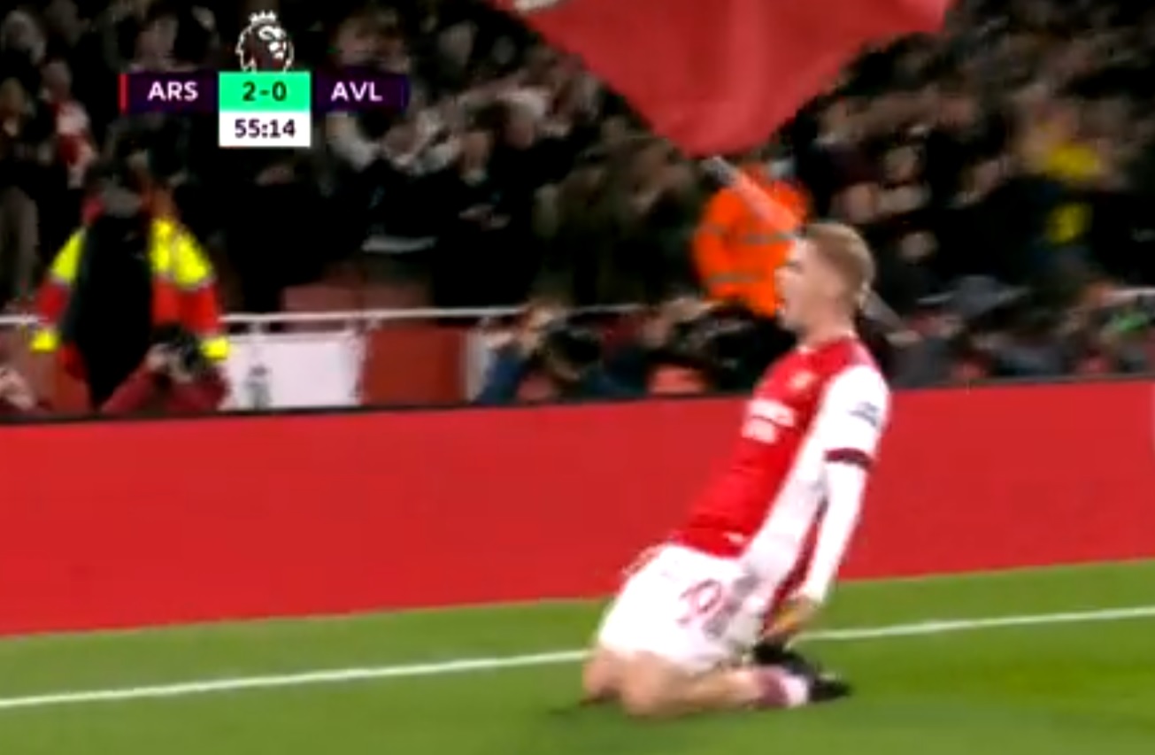 Arsenal zdecydowanie lepszy od Aston Villi. Matty Cash zaprezentował się przed Paulo Sousą [WIDEO]