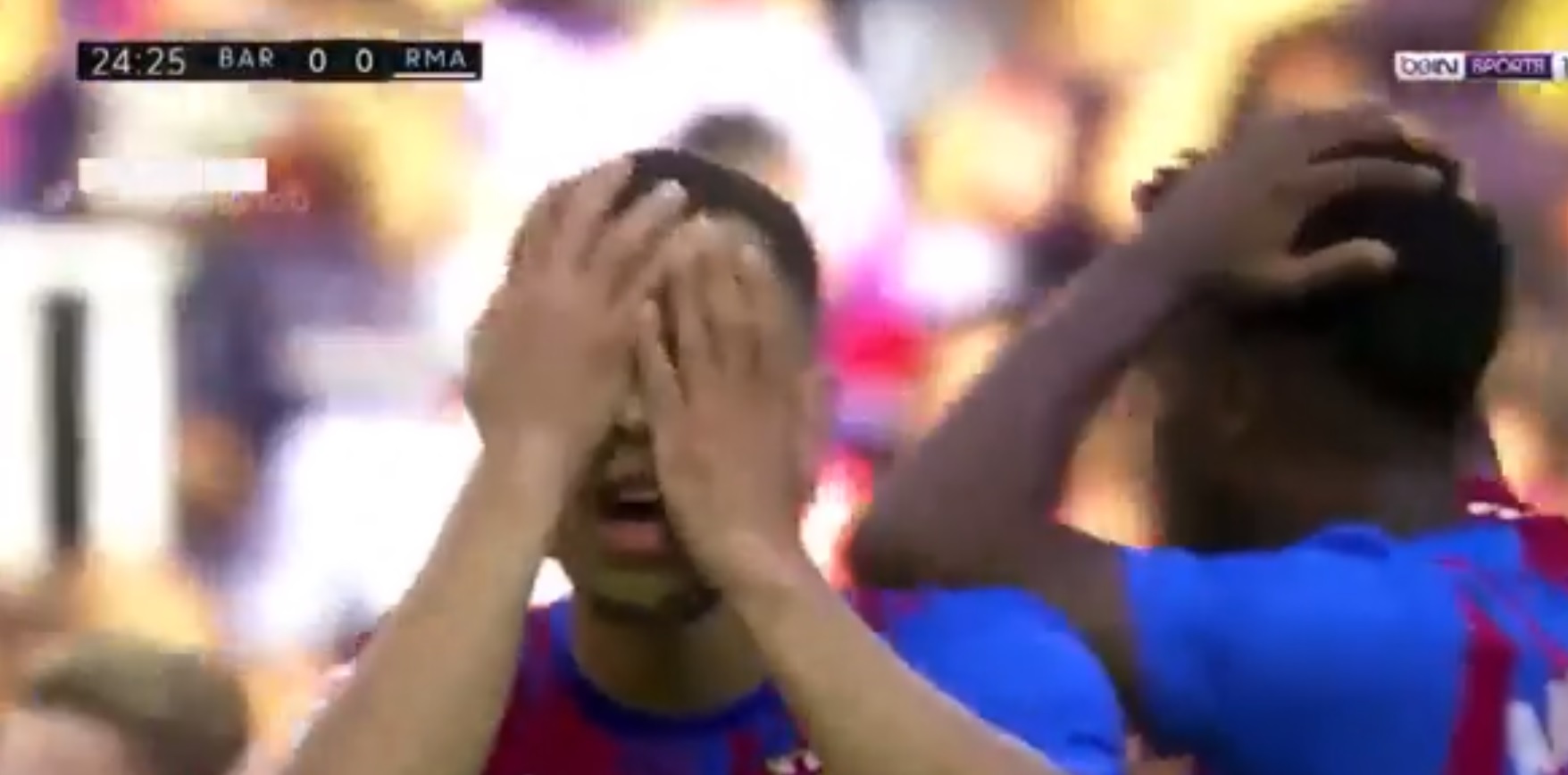 Koszmarne pudło Sergino Desta w El Clasico! Nie trafił w bramkę z kilku metrów [WIDEO]