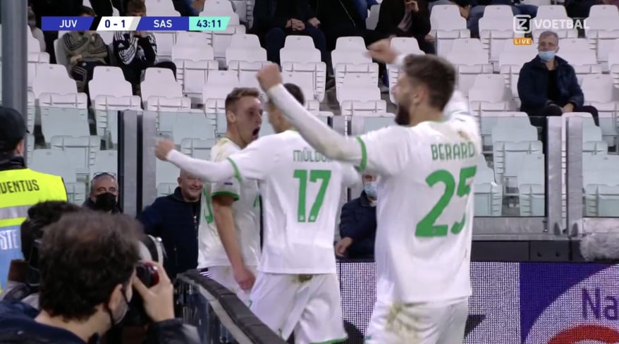 Sassuolo pokonało Juventus! Zdecydował gol w ostatniej minucie [WIDEO]