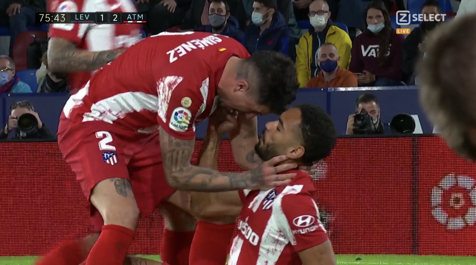 Atletico Madryt na remis z Levante. Gol z rzutu karnego w 90. minucie [WIDEO]