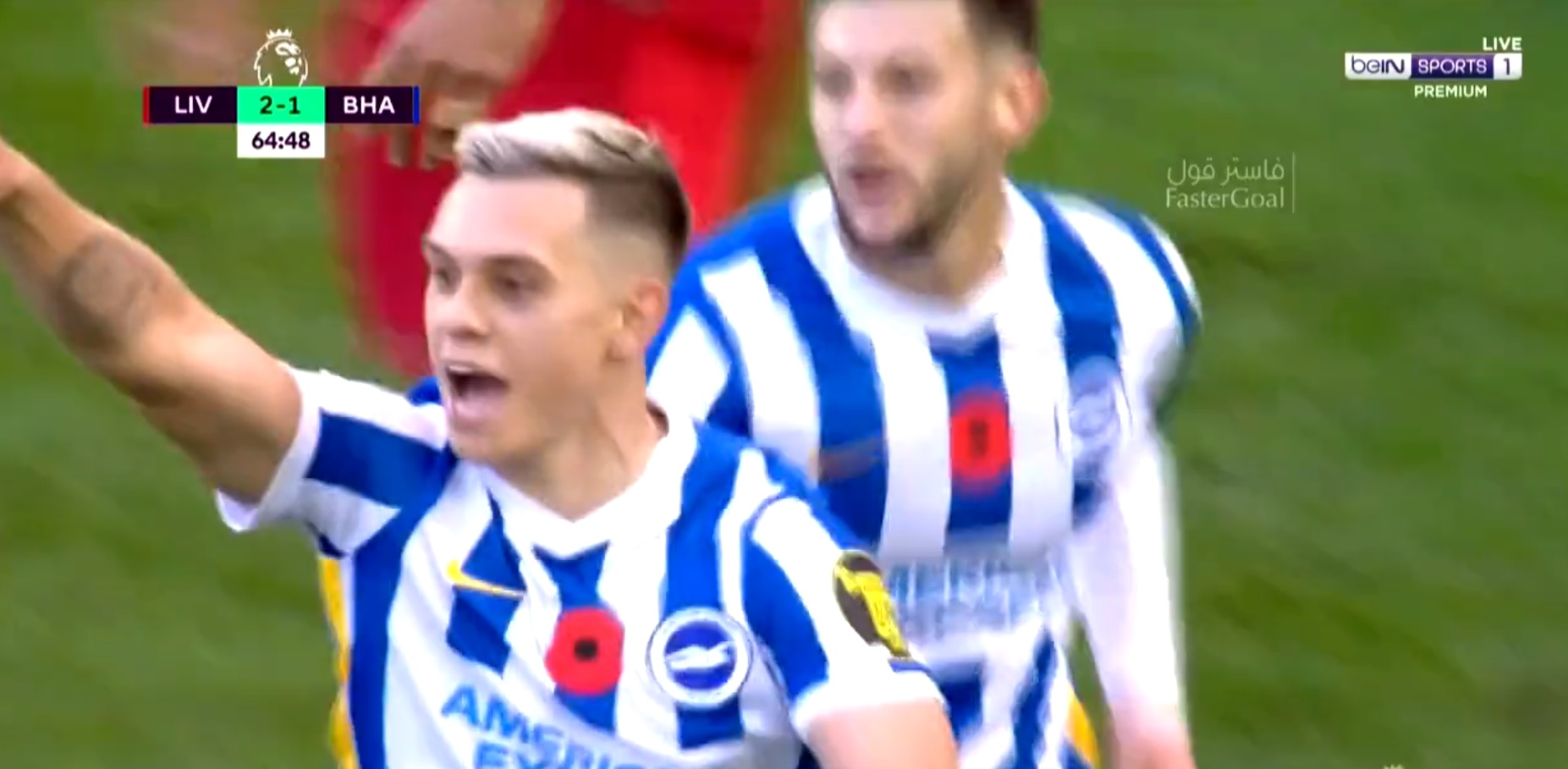 Brighton wyrwało punkt Liverpoolowi, odrobiło dwa gole straty! Chelsea powiększyła przewagę w tabeli [WIDEO]