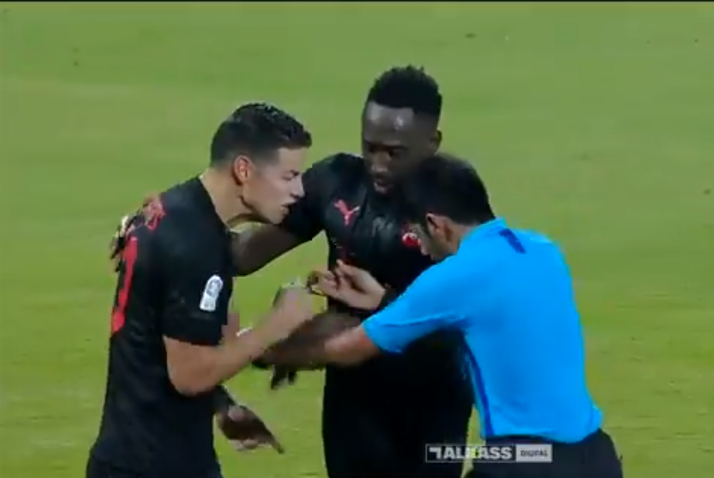 James Rodriguez wpadł w szał w meczu ligi katarskiej. Sędzia wyrzucił go z boiska [WIDEO]
