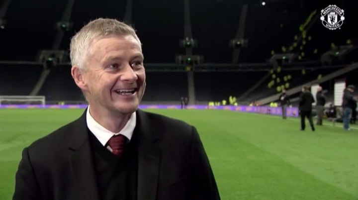 Solskjaer zaskoczył po meczu Manchesteru United. "Udzielę wywiadu, potem możesz mnie obrażać" [WIDEO]