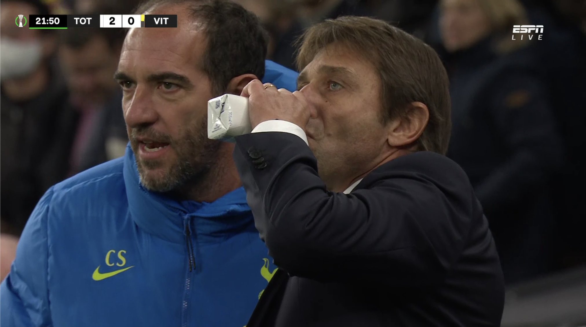 Antonio Conte zadebiutował jako trener Tottenhamu. Było 3:0, a potem zaczęło się szaleństwo [WIDEO]