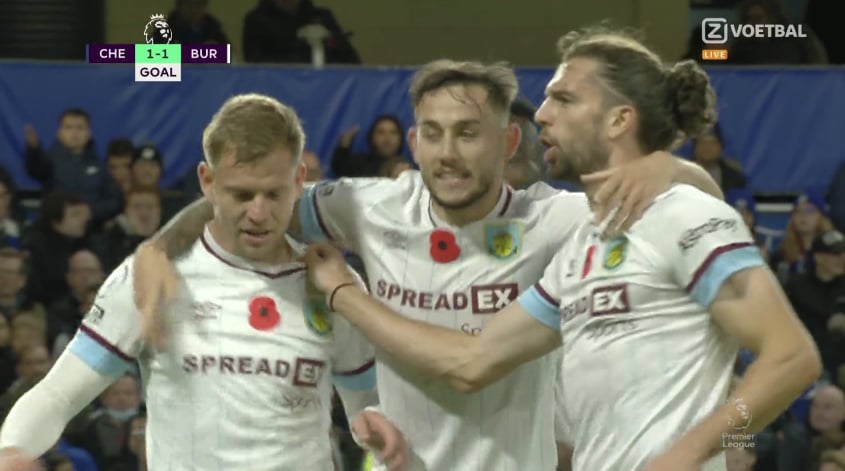 Duża niespodzianka na Stamford Bridge! Burnley urwało punkty Chelsea [WIDEO]