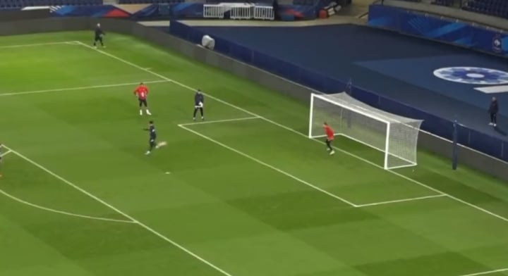 Spektakularny gol Kyliana Mbappe. Francuz zachwycił na treningu [WIDEO]
