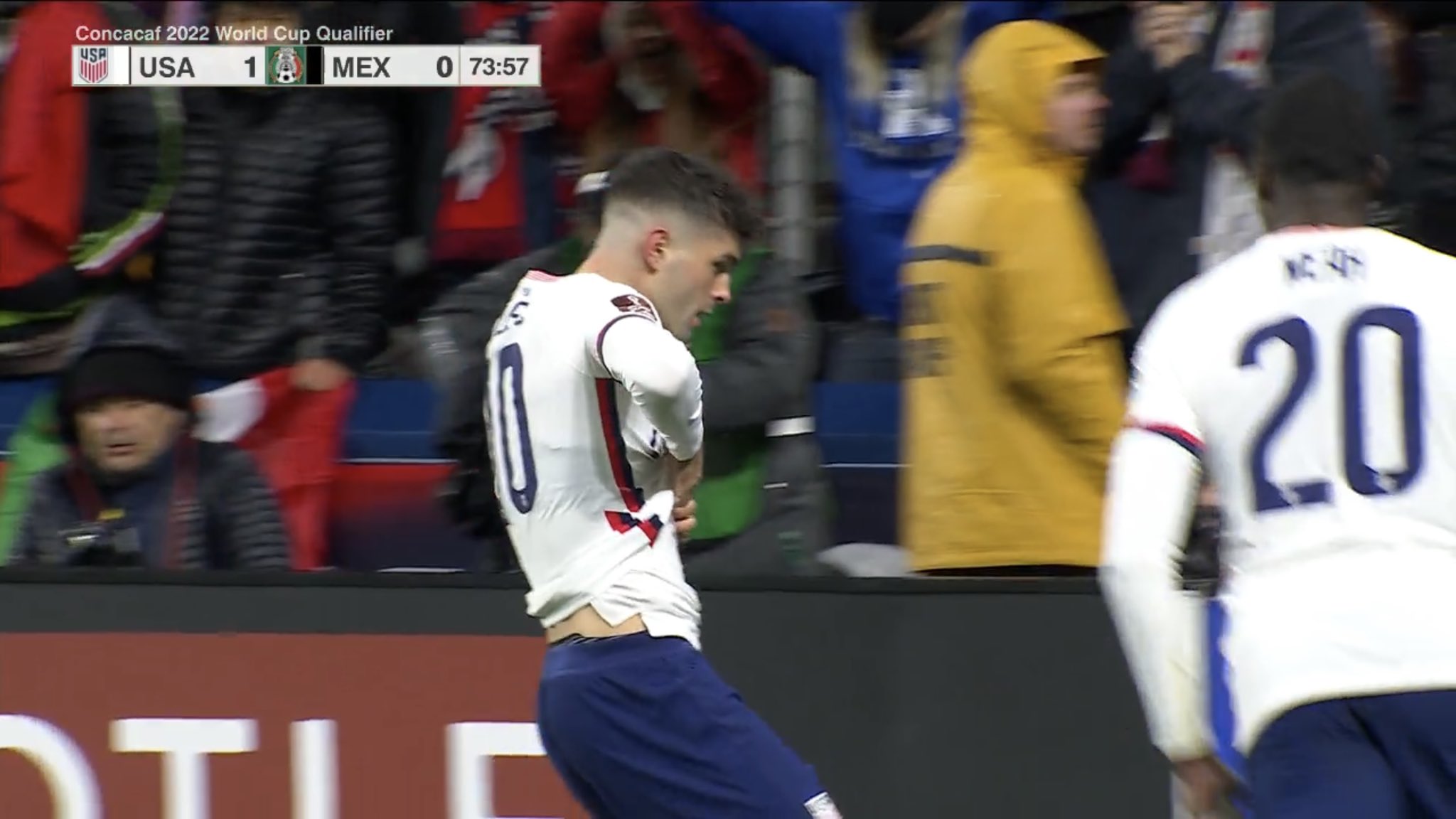 Bramkarz Meksyku prowokował reprezentację USA. Pulisic strzelił mu gola i pokazał specjalny napis [ZDJĘCIE]