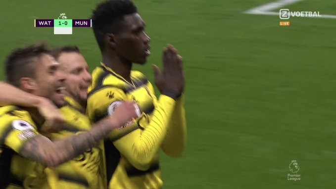 Kompromitacja Manchsteru United! Wysoka porażka z Watfordem, Harry Maguire wyleciał z boiska [WIDEO]