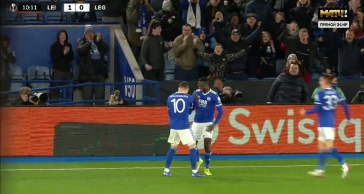 Tak Legia Warszawa straciła pierwszą bramkę w meczu z Leicester City. "Reakcja skandaliczna" [WIDEO]