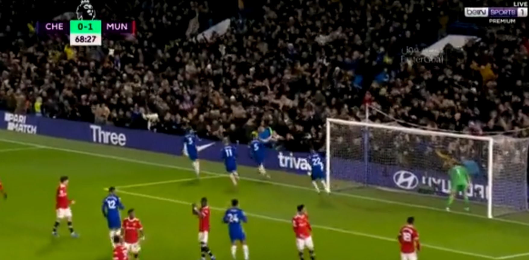 Koszmarny błąd i bramka Jorginho w hicie Premier League. Chelsea zremisowała z Manchesterem United [WIDEO]