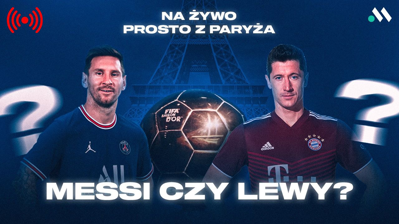 Nadawaliśmy z Paryża przed galą Złotej Piłki! Zobacz nasz LIVE przed rozdaniem nagród "France Football"