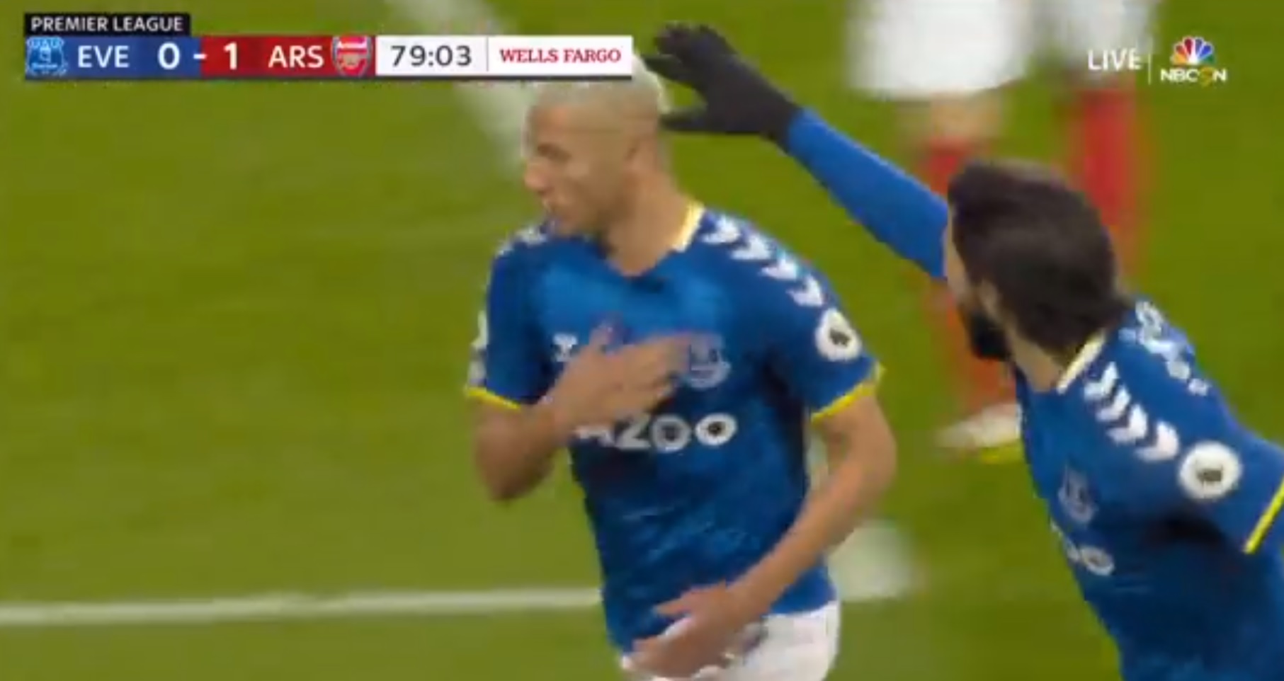 Everton wreszcie się przełamał! W doliczonym czasie gry wyrwał zwycięstwo z Arsenalem [WIDEO]
