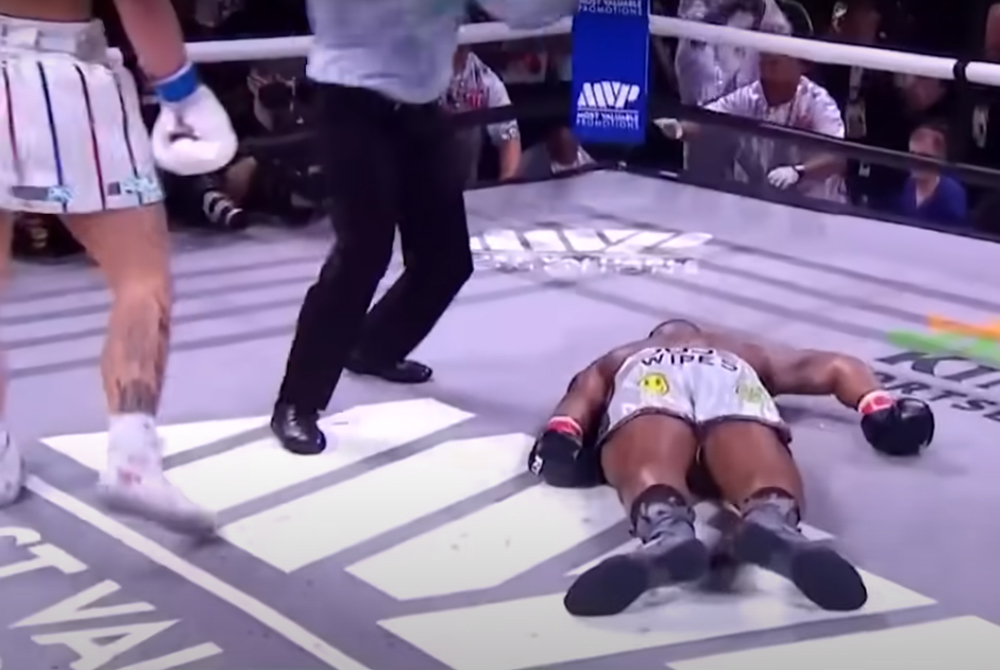 Youtuber rozbił byłego mistrza UFC. Szokujący nokaut! [WIDEO]