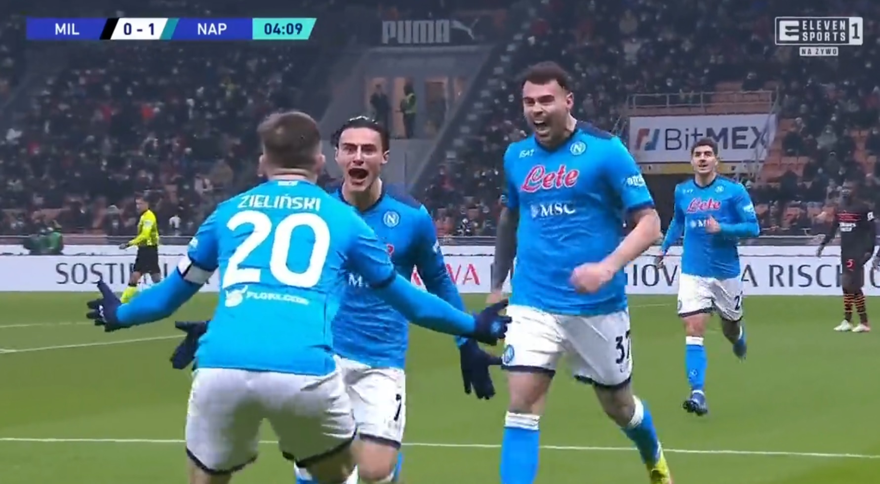Błyskawiczna asysta Piotra Zielińskiego w hicie Serie A! Świetne dośrodkowanie Polaka [WIDEO]