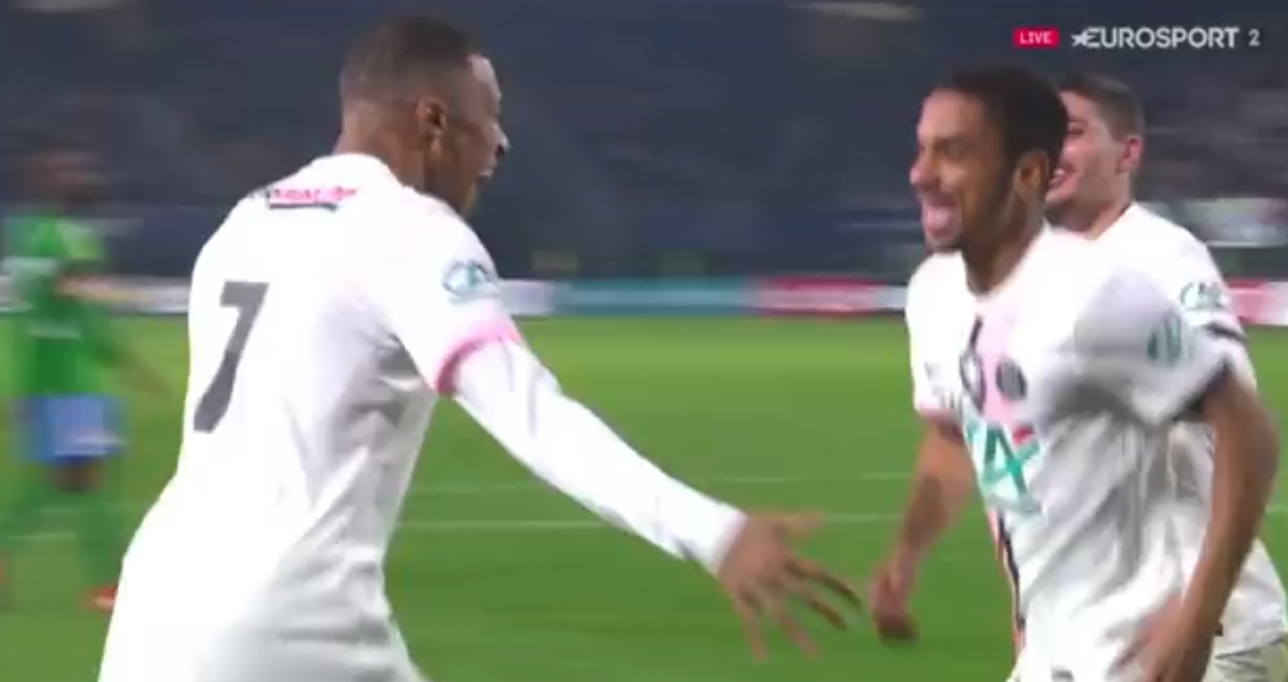 Dublet Kyliana Mbappe w Pucharze Francji. PSG bez problemu uporało się z rywalem z piątej ligi [WIDEO]