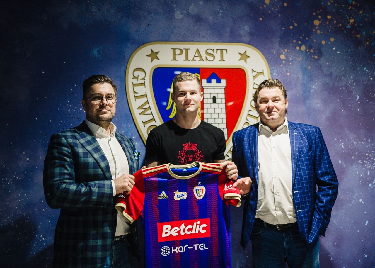 Nowy piłkarz Piasta Gliwice chce walczyć o miejsce w pierwszym składzie. "Jestem bardzo zdeterminowany"