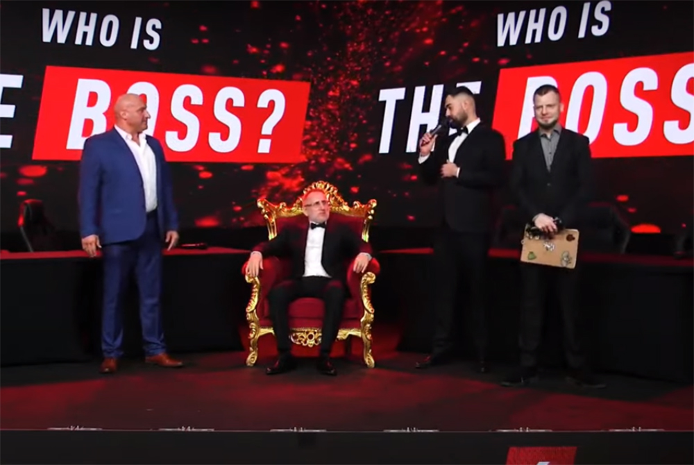 Marcin Najman szokuje. Jeden z szefów mafii został "bossem" jego federacji