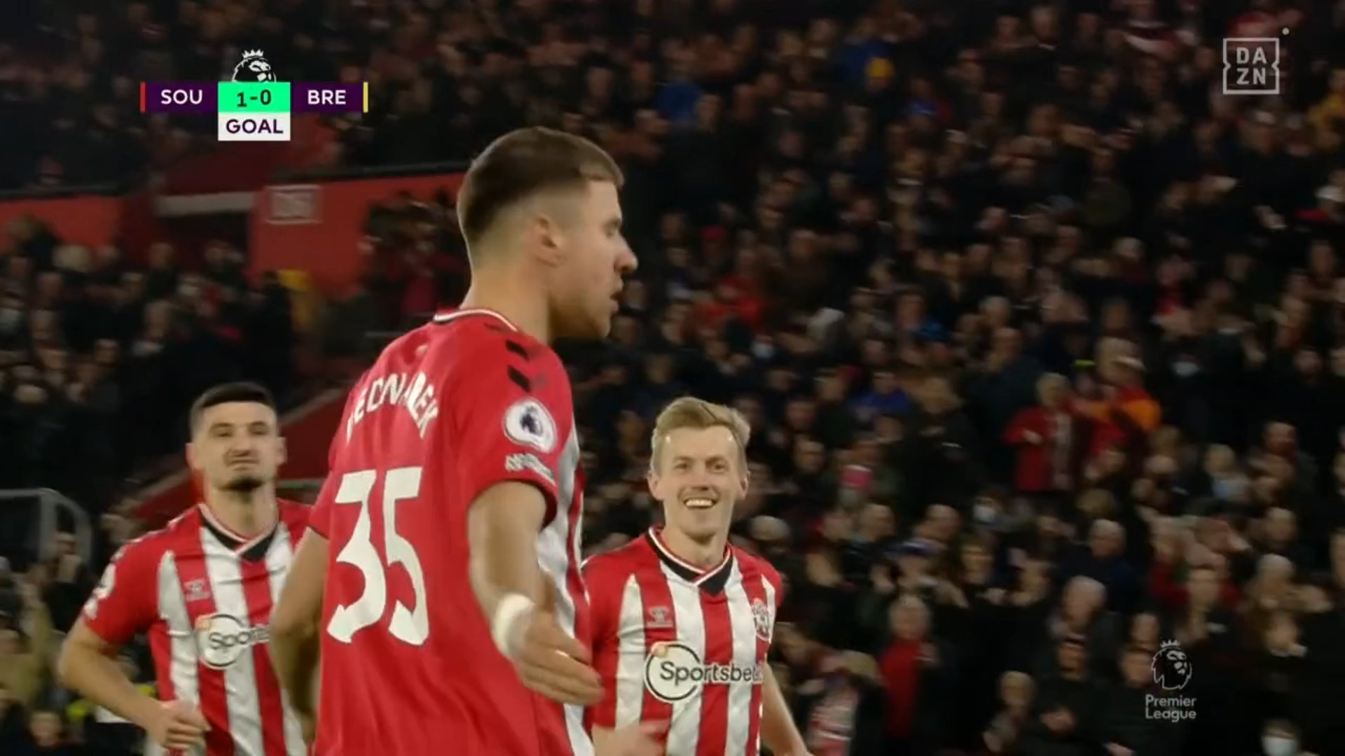 Jan Bednarek z golem w Premier League! Trzecia bramka w tym sezonie! [WIDEO]