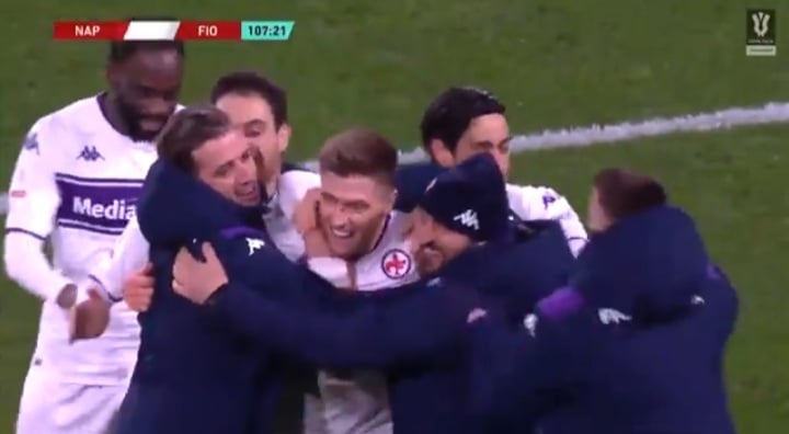 Wymarzony debiut Krzysztofa Piątka! Polak z golem w pierwszym meczu dla Fiorentiny [WIDEO]