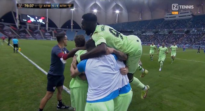Athletic w finale Superpucharu Hiszpanii! Baskowie odwrócili wynik w starciu z Atletico [WIDEO]