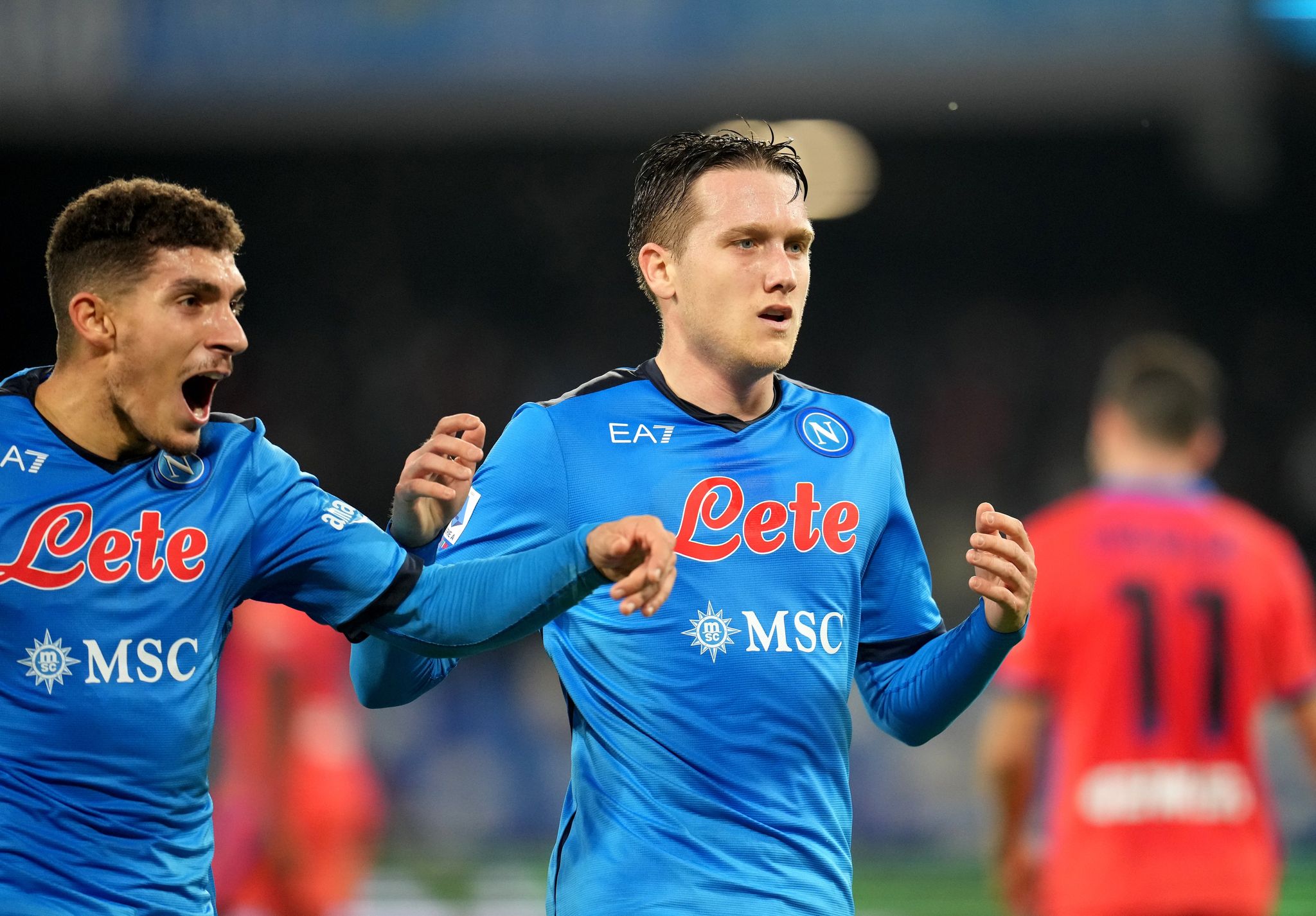 Piotr Zieliński wierzy w tytuł mistrzowski Napoli. "Oczywiście, że rozmawiamy o Scudetto"