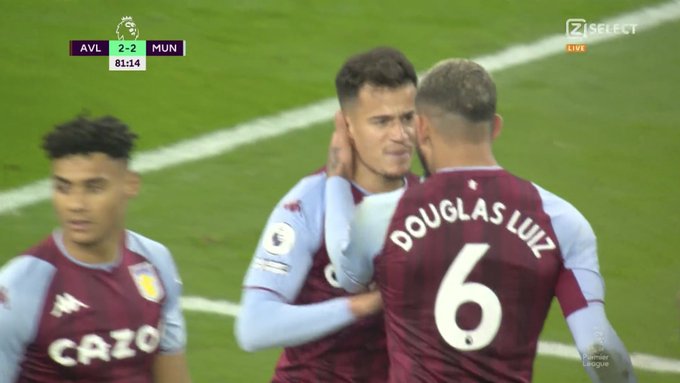Wymarzony debiut Philippe Coutinho! Brazylijczyk z pierwszym golem w barwach Aston Villi [WIDEO]