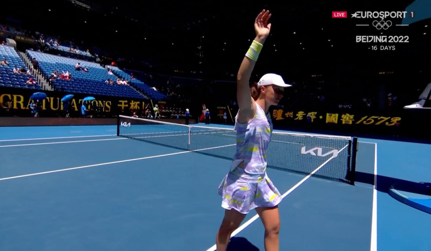 Iga Świątek pokazała moc! Znakomity początek Australian Open w wykonaniu Polki [WIDEO]