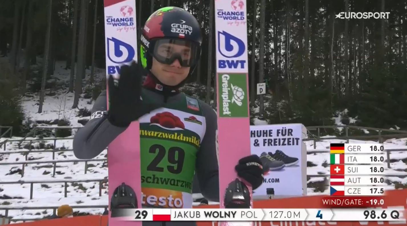 Pięciu Polaków z awansem do konkursu w Titisee-Neustadt. Niezły skok Wolnego, spory pech Pilcha