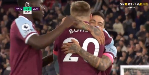 West Ham United zrobił krok w kierunku Ligi Mistrzów. Spokojny wieczór Fabiańskiego [WIDEO]