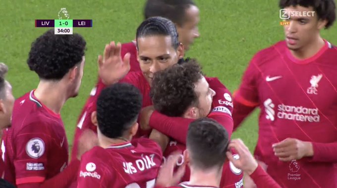 Cenne zwycięstwo Liverpoolu! "The Reds" pokonali Leicester, dublet Diogo Joty [WIDEO]