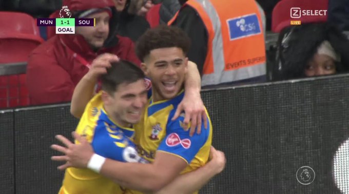 Wpadka Manchesteru United na własnym boisku! Southampton urwał punkty "Czerwonym Diabłom" [WIDEO]