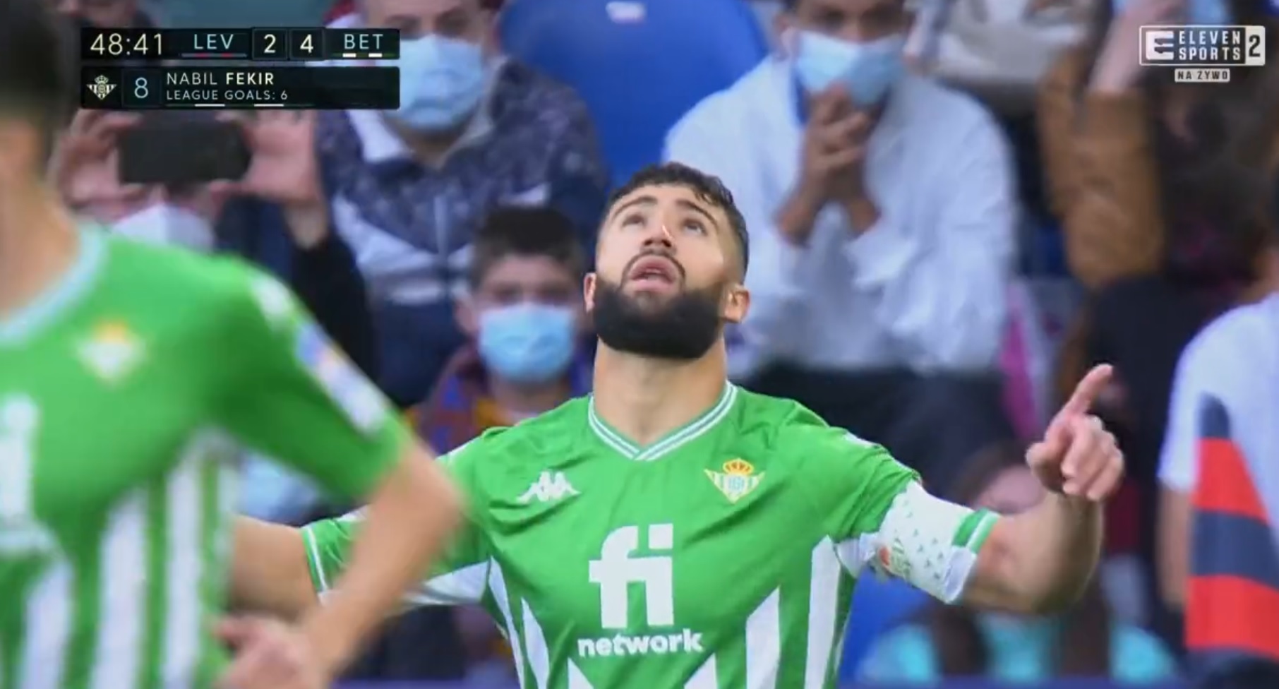 Szalony mecz w hiszpańskiej La Liga, sześć goli w 50 minut. Cudowne trafienie Nabila Fekira [WIDEO]