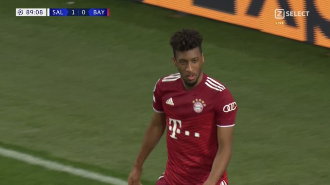 Kingsley Coman uratował Bayern Monachium w Lidze Mistrzów! Remis mistrzów Niemiec z RB Salzburg [WIDEO]