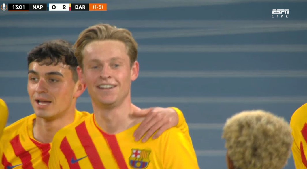 FC Barcelona gra dalej w Lidze Europy. Napoli nie miało szans z "Dumą Katalonii" [WIDEO]